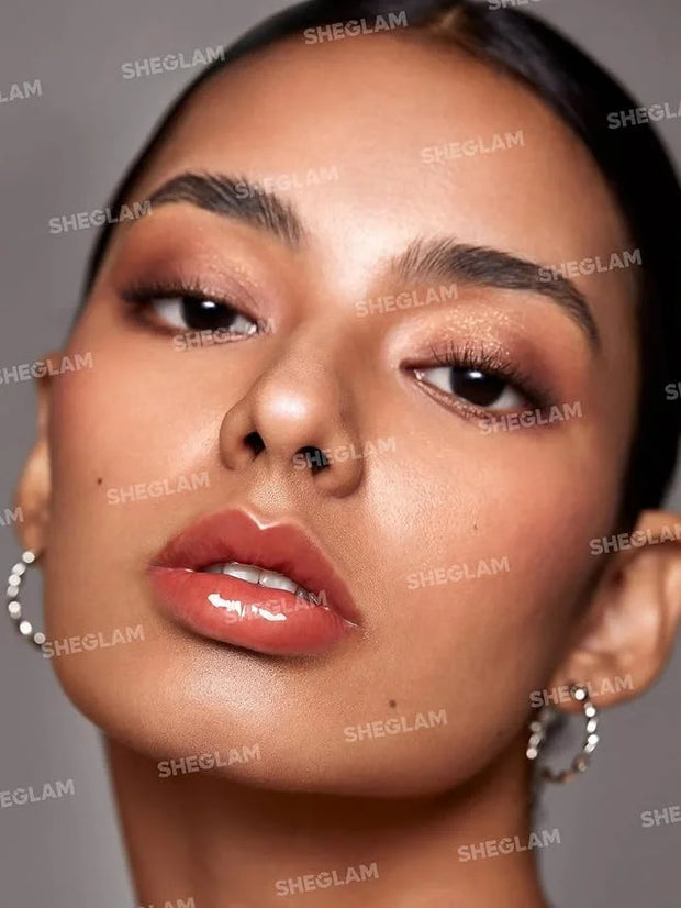 SHEGLAM Glaze Daze Lip Gloss Shiny Tinted Lip Gloss High Gloss Finish Plumping Lip Care Nourishing Not Easy to Fade Liquid...