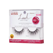 KISS Lash Couture LuXtensions Collection False Eyelashes, Flat Lash Technology, Super Slim Lash Band, Real Lash Extension ...
