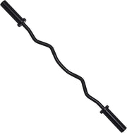 HulkFit 48 Inch EZ Curl Bar Barbell 2 Inch - Product Image