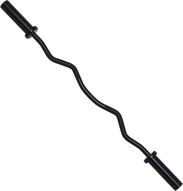 HulkFit 48 Inch EZ Curl Bar Barbell 2 Inch - Product Image