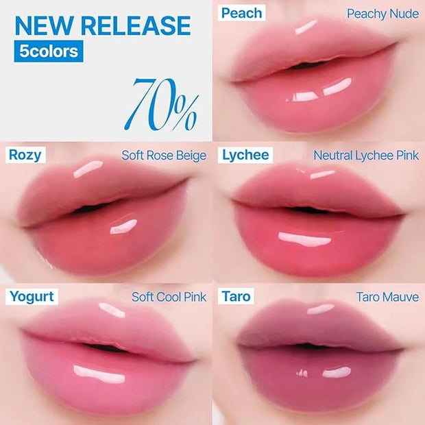 3D Voluming Gloss 70% (Rich) | Vanilla 70% | High Shine, Non-Sticky Lip Gloss for Makeup | Long-Lasting, Moisturizing Gel ...