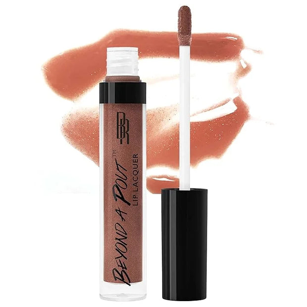 Black Radiance Beyond A Pout Lip Lacquer Lip Gloss, Extra Hot - Product Image