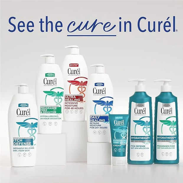 Curel Daily Healing Body Lotion for Dry Skin, Dermatologist Recommended Hydrating Body Lotion with Advanced Ceramides Comp...