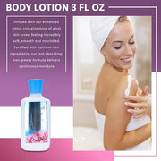 Bath & Body Care Travel Set - Home Spa Set with Body Lotion, Shower Gel and Fragrance Mist, Personal Body Care Travel Set ...