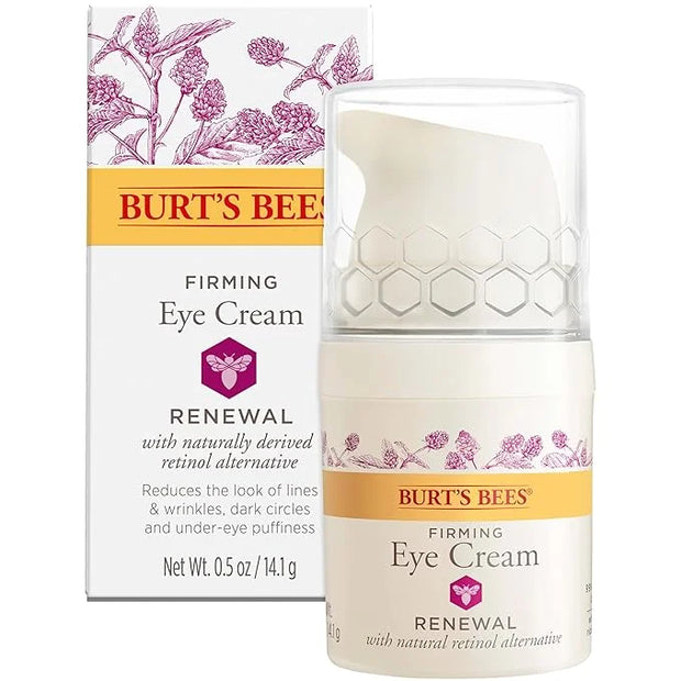Burt's Bees Renewal Firming Eye Cream With Natural Retinol Alternative, Reduces Appearance of Lines, Wrinkles, Under-Eye C...