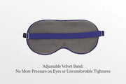 Premium 25 Momme Mulberry Silk Eye Mask for Sleeping (Royal Navy) - Product Image