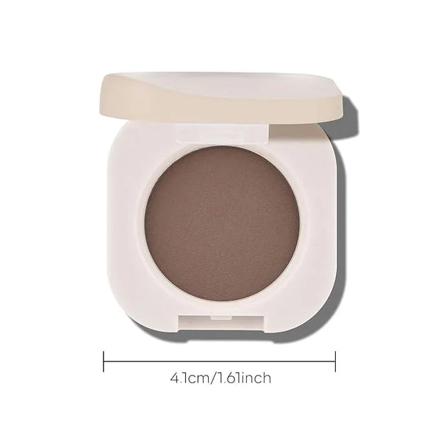 KYDA Single Matte Eyeshadow, Coffee Brown Shade, Ultra-fine Lightweight Powder, Multiuse Blendable Formula, Daily Matte Ey...