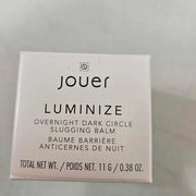 Jouer Luminize Overnight Dark Circle Slugging Balm – Fragrance Free, Caffeine Eye Cream, Overnight Eye Treatment, Brighten...