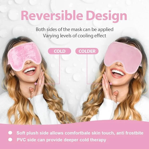 NEWGO Bundle of Cold Eye Mask and Foot Ice Pack Wrap - Product Image