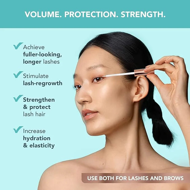 FOREO IRIS Eyelash Serum - Volume, Protection, Strength - Longer Lashes and Eyebrows - Concentrated Lash Serum for Eyebrow...