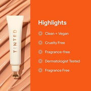 Live Tinted Superhue Brightening Eye Cream - Instantly Refreshes and Brightens - Hydrating & Soothing - Cooling Applicator...