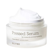 BLITHE Pressed Serum 68.79% Wild Yam Moisturizing Serum with Cream Texture for Women, Vegan Mucin Safe for Sensitive Skin,...