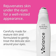 Vibriance Eye Renewal Serum - Dark Circles and Puffiness Treatment - Caffeine Formula for Reducing Bags - Product Image