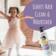 2 in 1 Natural Kids Shampoo and Conditioner, Tear Free | For Toddlers with Curly Hair | For All Kids Hair Types | Coconut ...