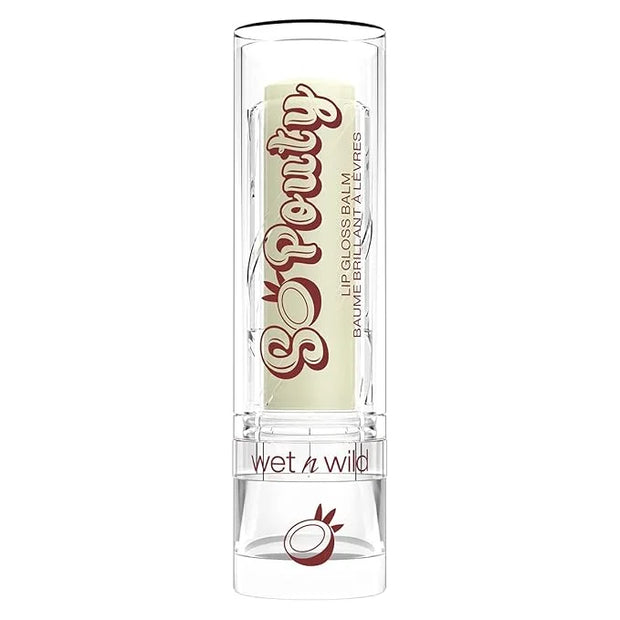 wet n wild Perfect Pout So Pouty Shine Tinted Lip Balm Coconut Flavored, Hyaluronic Acid, Vegan Collagen, Moisturizing For...