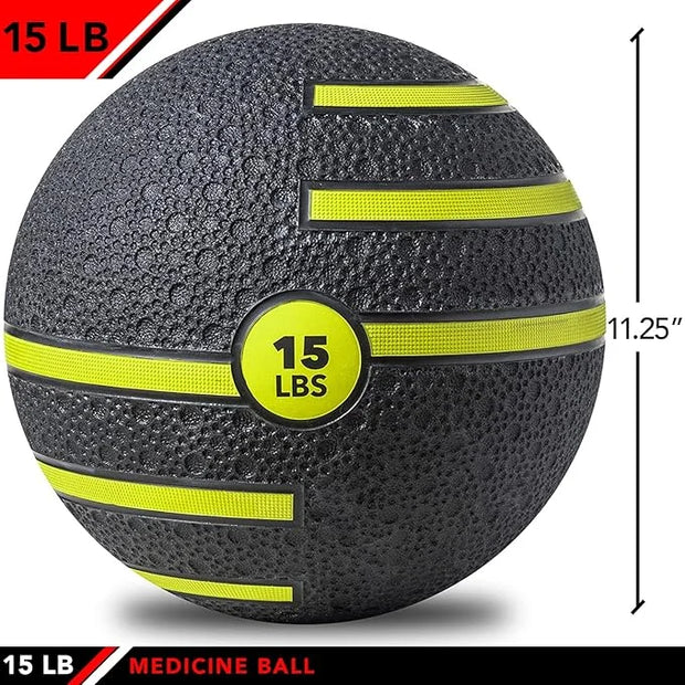JFIT Medicine Exercise Ball with Dual Texture - Product Image