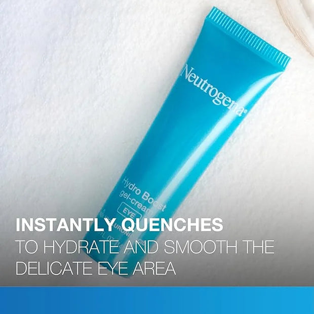 Neutrogena Hydro Boost Under Eye Cream, with Purified Hyaluronic Acid, Keeps Under Eye Area Looking Smooth & Hydrated, Fra...