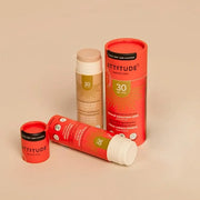 ATTITUDE Sunscreen Stick, Broad Spectrum UVA/UVB, Plant and Mineral-Based Ingredients,Vegan and Cruelty-free Sun Care Prod...
