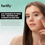Fortify 9-in-1 Natural Skincare Eye Cream – 2 Pack Anti-Aging Under Eye Cream for Dark Circles, Puffiness & Bags Under Eye...