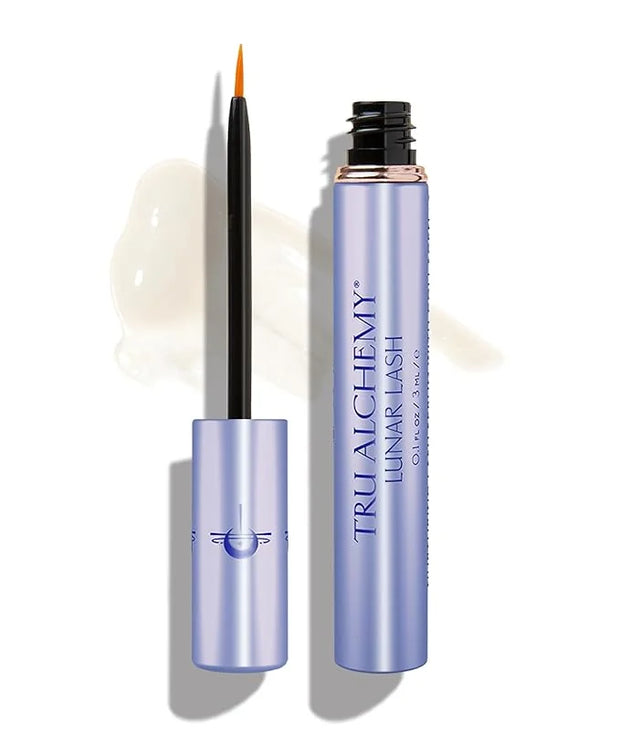 Tru Alchemy Lunar Lash + Eye Elixir | Lash Serum w/Keratin, Collagen, & Hyaluronic Acid + Cooling Dark Circle Treatment wi...