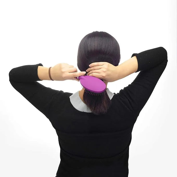 Revlon Detangle & Smooth Berry Cushion Hair Brush - Product Image