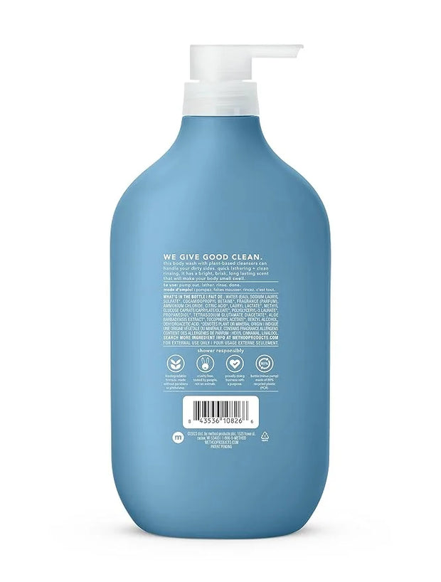 Method Men Body Wash, Glacier + Granite, Paraben and Phthalate Free, 28 FL Oz (Pack of 1) - Product Image