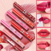 6 Colors Matte Lip Stain, Lip Liner Stain, Peel Off Lip Liner Tattoo, Long Lasting Lip Stain Waterproof for Women Girls Al...