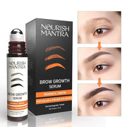 Nourish Mantra Eyebrow Growth Serum 10 ml and Ratrani Moroccan Lava Face Wash 100 ml - Product Image
