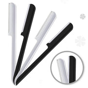 10 Pieces Eyebrow Razor for Women Facial Shaver Razor Brow Shaper Eyebrow Trimmer Dermaplaner Shaping Tool with Cover (Sil...