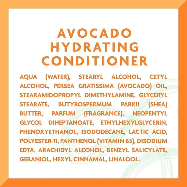 Cantu Avocado Hydrating Silicone-Free Conditioner with Pure Shea Butter, 13.5 oz (Pack of 2) - Product Image
