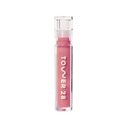 Tower 28 ShineOn Milky Lip Jelly, PISTACHIO, Non-Sticky, Hydrating Vegan Lip Gloss in Milky Nude Pink, Moisturizing Aprico...