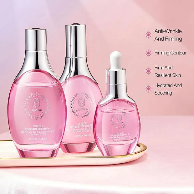 Hyaluronic Acid Anti Aging Skin Care Set Daily Skincare Kit For Women Gift Set 7 Pieces Women Beauty Set Valentine‘s day g...