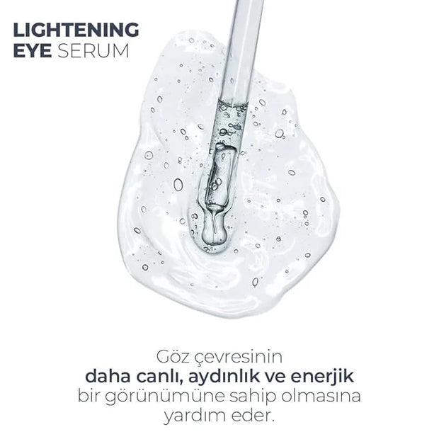 Lightening Serum – Caffeine & Vitamin C Under Eye Treatment for Dark Circles, Puffiness, Fine Lines – Hydrating & Brighten...