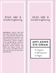 KissRedE Anti-Aging Eye Cream for Dark Circles, Puffiness, Fine Lines, and Wrinkles - Fragrance-Free, 1 Fl Oz - Product Image