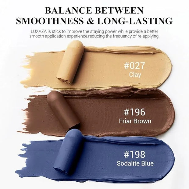 3PCS Eyeshadow Stick,Pro Longwear Matte Eye Shadow Sticks Pencil Crayon-Denim - Product Image