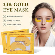 30 Pairs Collagen Lip Masks & Under Eye Mask,Crystal Collagen Eye Patches for Puffy Eyes,Moisturizing& Reducing Fine Lines...