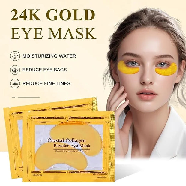 30 Pairs Collagen Lip Masks & Under Eye Mask,Crystal Collagen Eye Patches for Puffy Eyes,Moisturizing& Reducing Fine Lines...