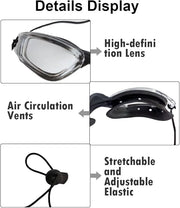Moisture Chamber Goggles for Dry Eye Relief，Post Eye Surgery Recovery and Eyes Protection, 3D Care Moisturizing Eye Mask w...