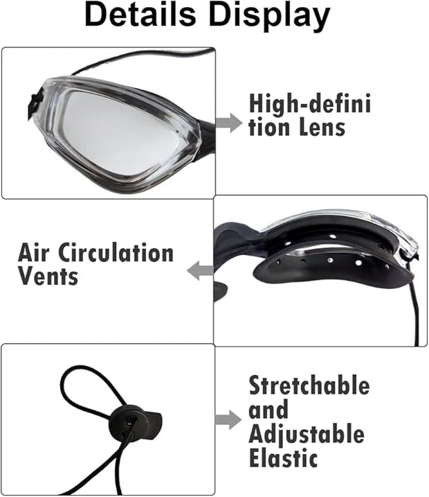 Moisture Chamber Goggles for Dry Eye Relief，Post Eye Surgery Recovery and Eyes Protection, 3D Care Moisturizing Eye Mask w...