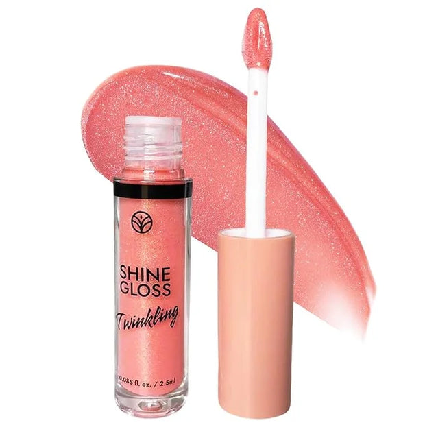 Lipgloss Lip Plumper Gloss Shimmer High Shine Lip Gloss Moisturizing Tinted Lip Gloss Long Lasting Waterproof Lip Oil (03#...