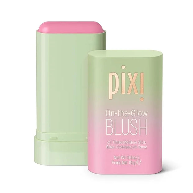 Pixi On-the-Glow Blush - CheekTone, pH Reactive Hydrating Tinted Moisture Blush Stick with Ginseng, Aloe Vera & Fruit Extr...