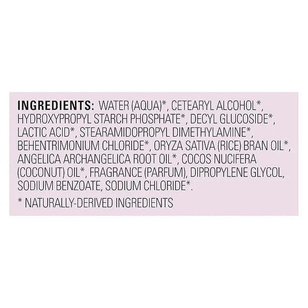 Love Beauty and Planet Shampoo Milk Moisture and Bounce for Waves and Curls Rice Oil and Angelica Essence 100 percent Biod...