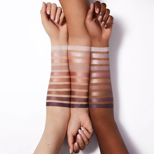 e.l.f. Perfect 10 Eyeshadow Palette, Ten Ultra-pigmented Shimmer & Matte Shades, Vegan & Cruelty-free, Nude Rose Gold (Pac...