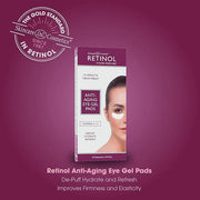 Retinol Anti-Aging Eye Gel Pads – The Original Retinol Instant De-Puff Treatment – Soothing Vitamin A Eye Gel Pads Reduce ...