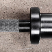 47in Black Zinc Olympic EZ Super Curl Bar - Product Image