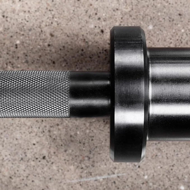 47in Black Zinc Olympic EZ Super Curl Bar - Product Image