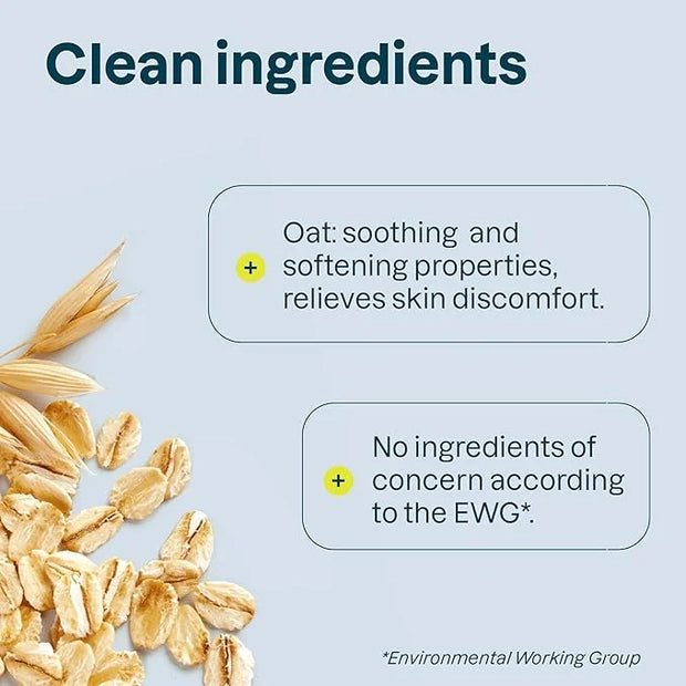 ATTITUDE Body Wash for Sensitive Skin, EWG Verified Shower Gel, Soothing Oat, Dermatologically Tested, Plant and Mineral-B...