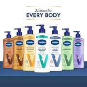 Vaseline Intensive Care Calm Healing Body Lotion 3 count for Dry Skin Made with Ultra-Hydrating Lipids and Lavender Extrac...