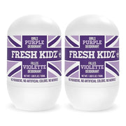 Fresh Kidz Roll On Deodorant for Kids and Teens - Baking Soda and Aluminum-free 24 Hour Protection for Sensitive Skin - Gi...