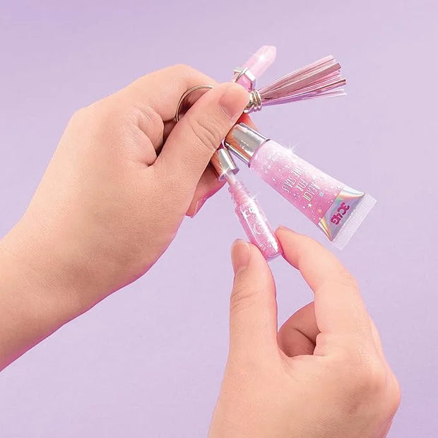 3C4G Celestial Keychain Lip Gloss, Berry Flavor, Lovely Lavender Tint with a Shimmery Finish, for Ages 8 and up by Make It...